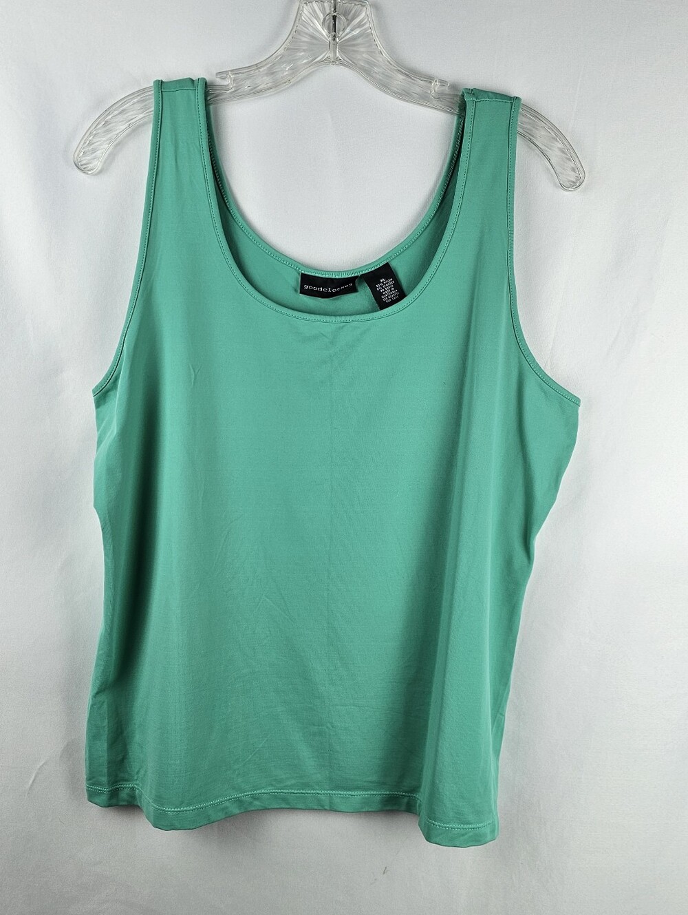 Goodclothes Nylon Camisole Tank Top Women's Xl Green Layer